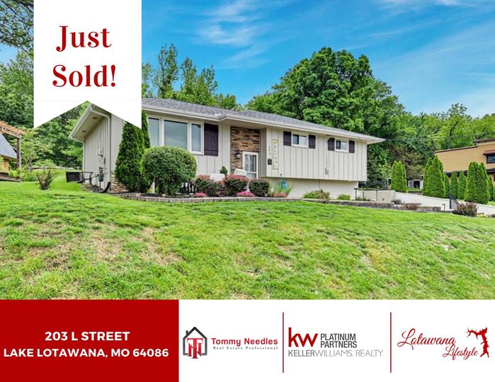 𝗦𝗼𝗹𝗱 𝗮𝗻𝗱 𝗦𝗢𝗟𝗗 ❗❗❗ 203 L Street Lake Lotawana MO 64086