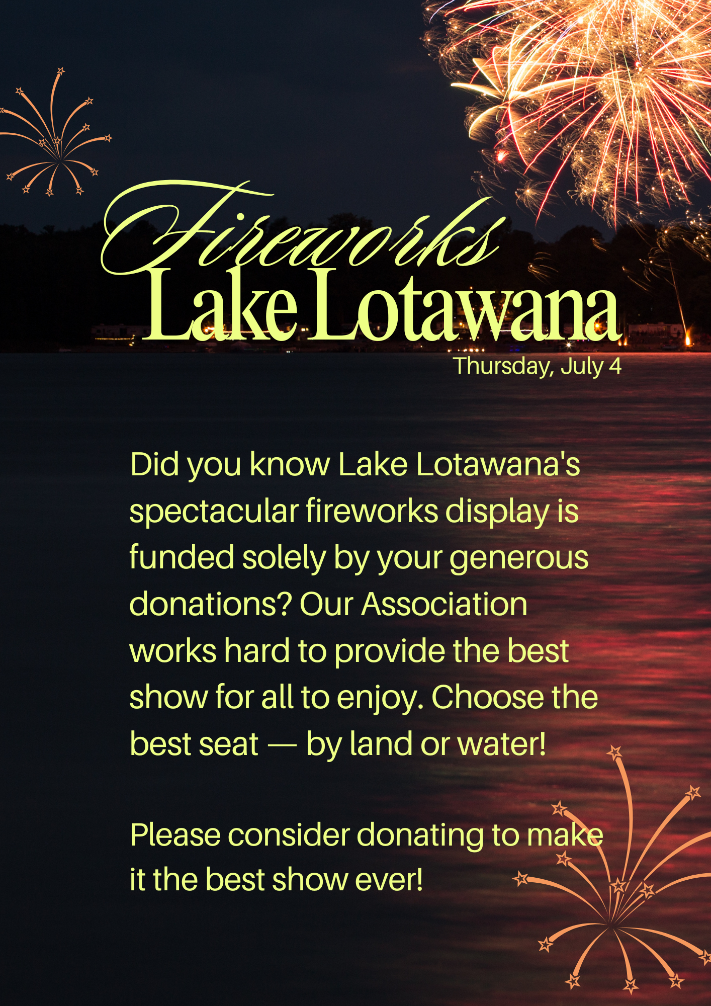 🎆 Spectacular July 4th Fireworks Light Up Lake Lotawana 🎆