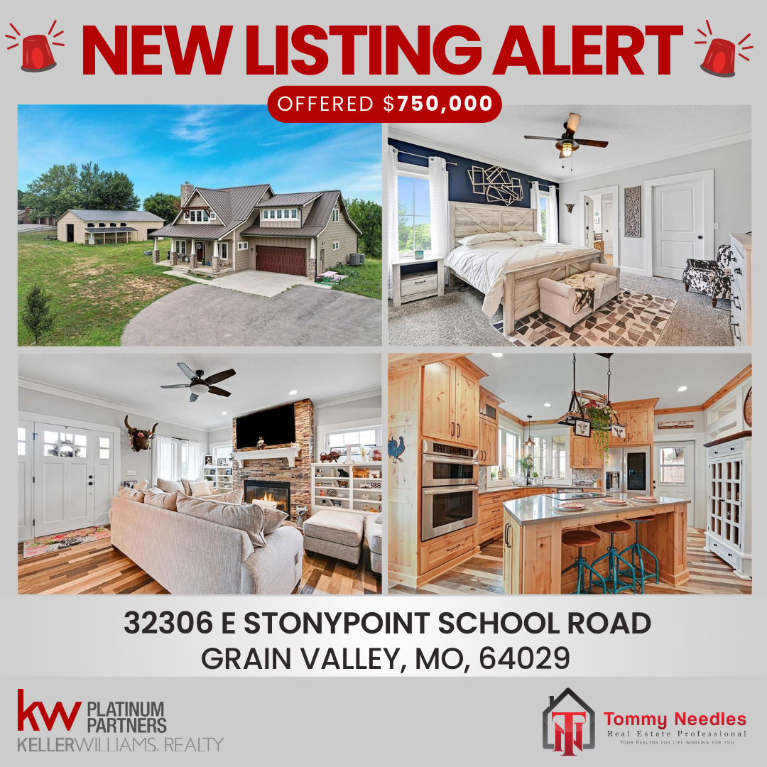 🚨 NEW GRAIN VALLEY CITY 🏞️ LISTING ALERT 🚨🚨