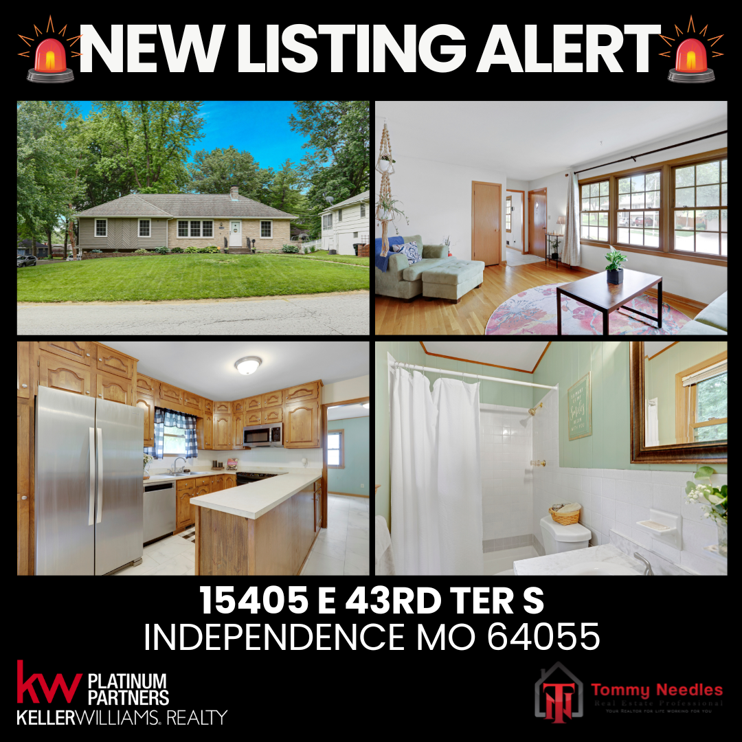 NEW LISTING ALERT ➜   📍 15405 E 43rd Terrace in Independence, Missouri 64055