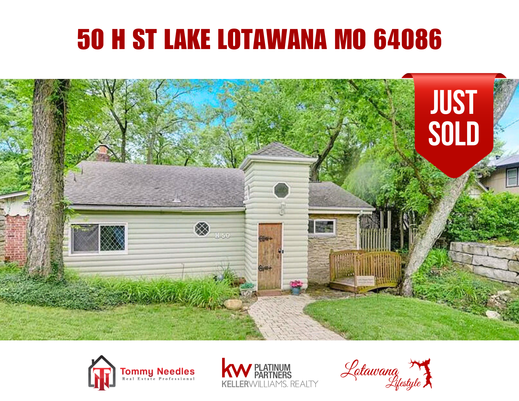 SOLD! 50 H Street, Lake Lotawana  🎉🏡