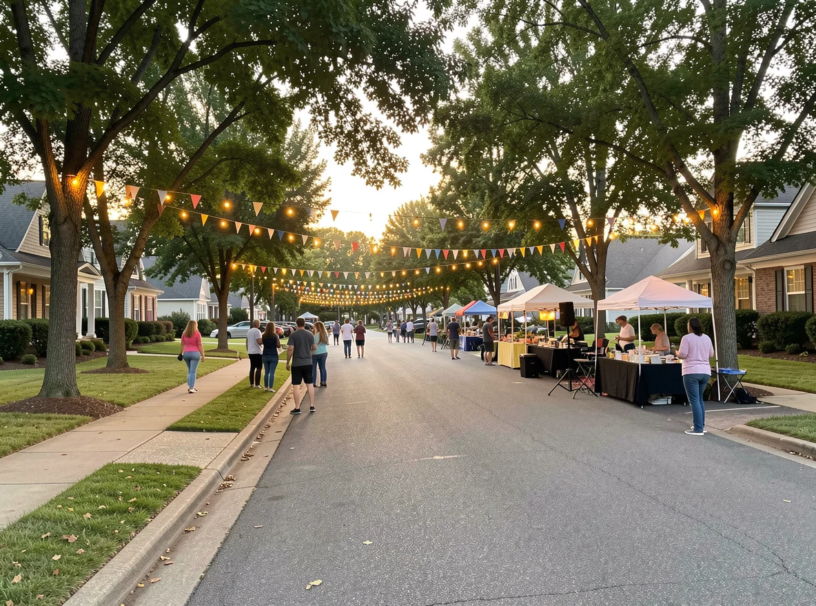 Georgia community neighborhood scene
