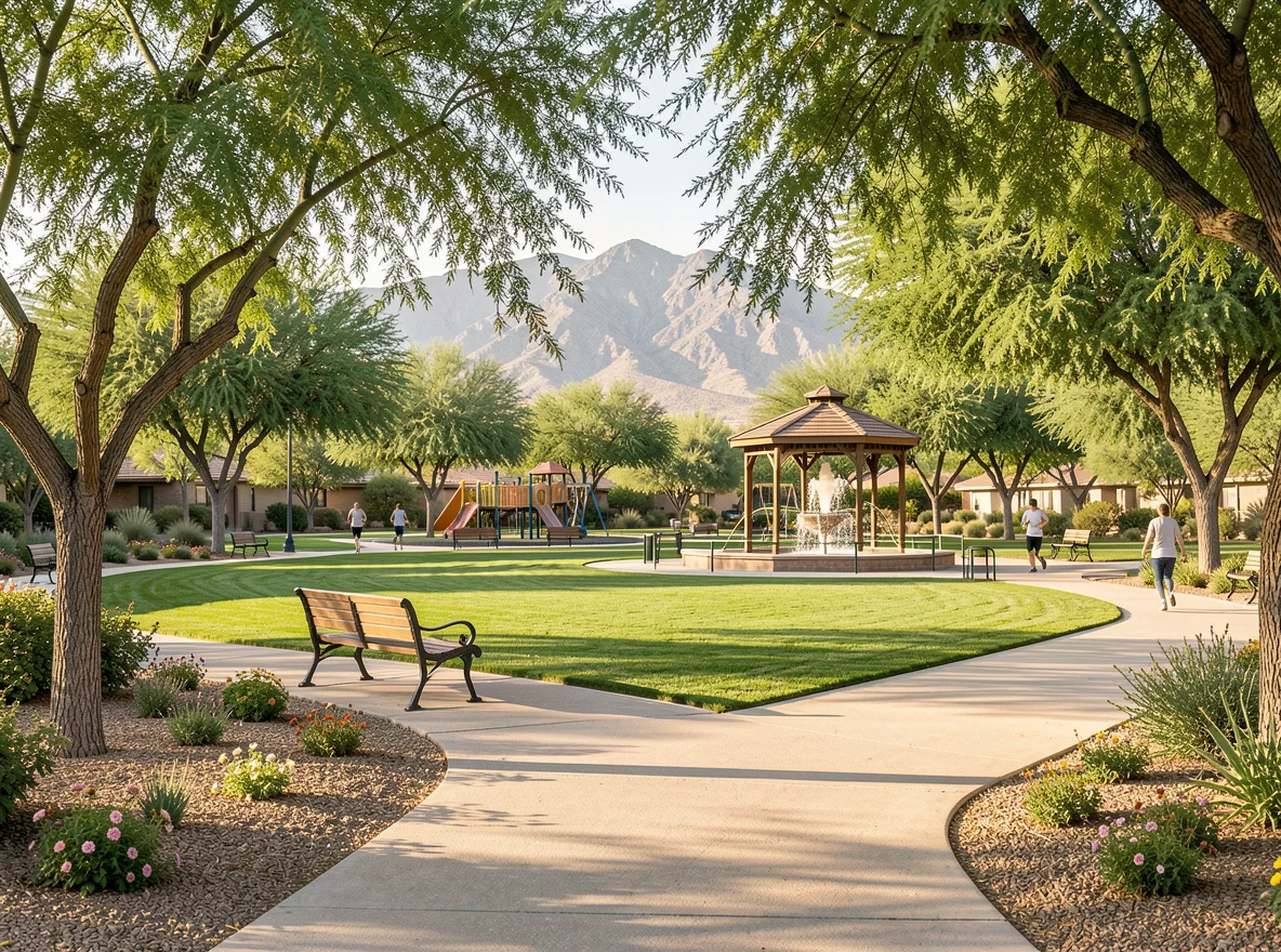 Park and recreation setting in Goodyear, Arizona
