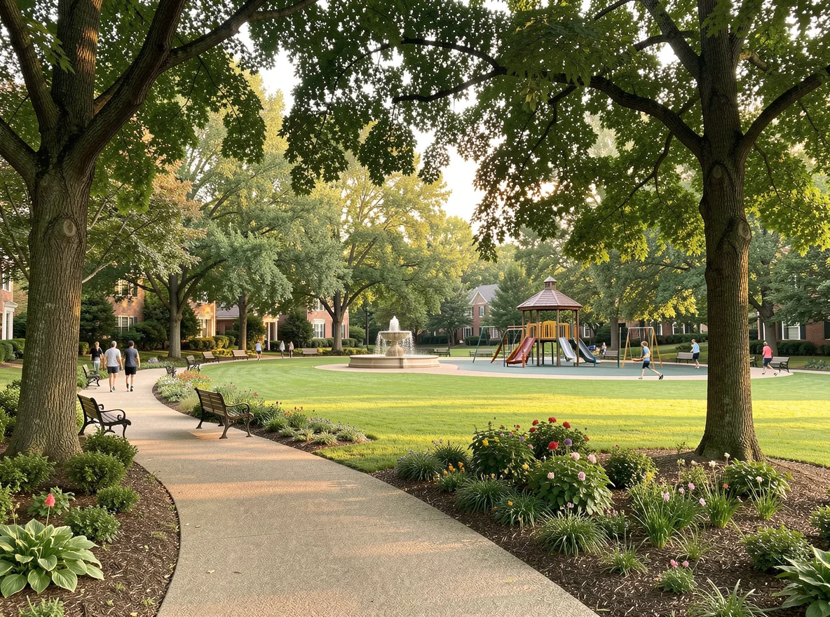 Neighborhood park in Georgia community