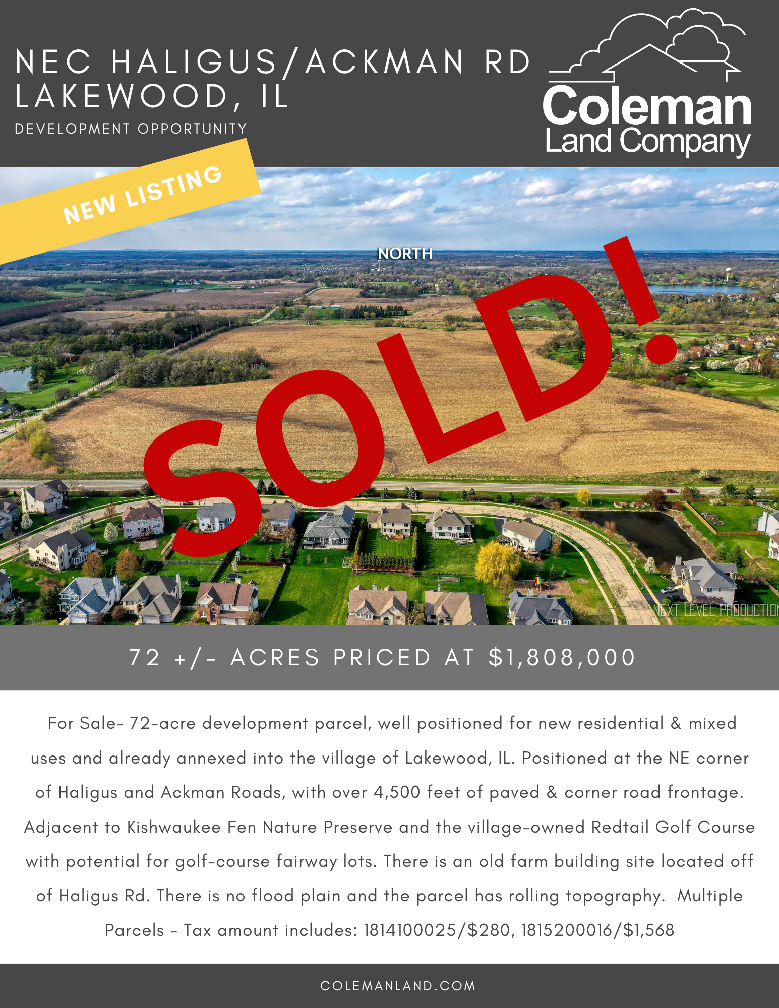 SOLD- Lakewood Vacant Land - September 5, 2023