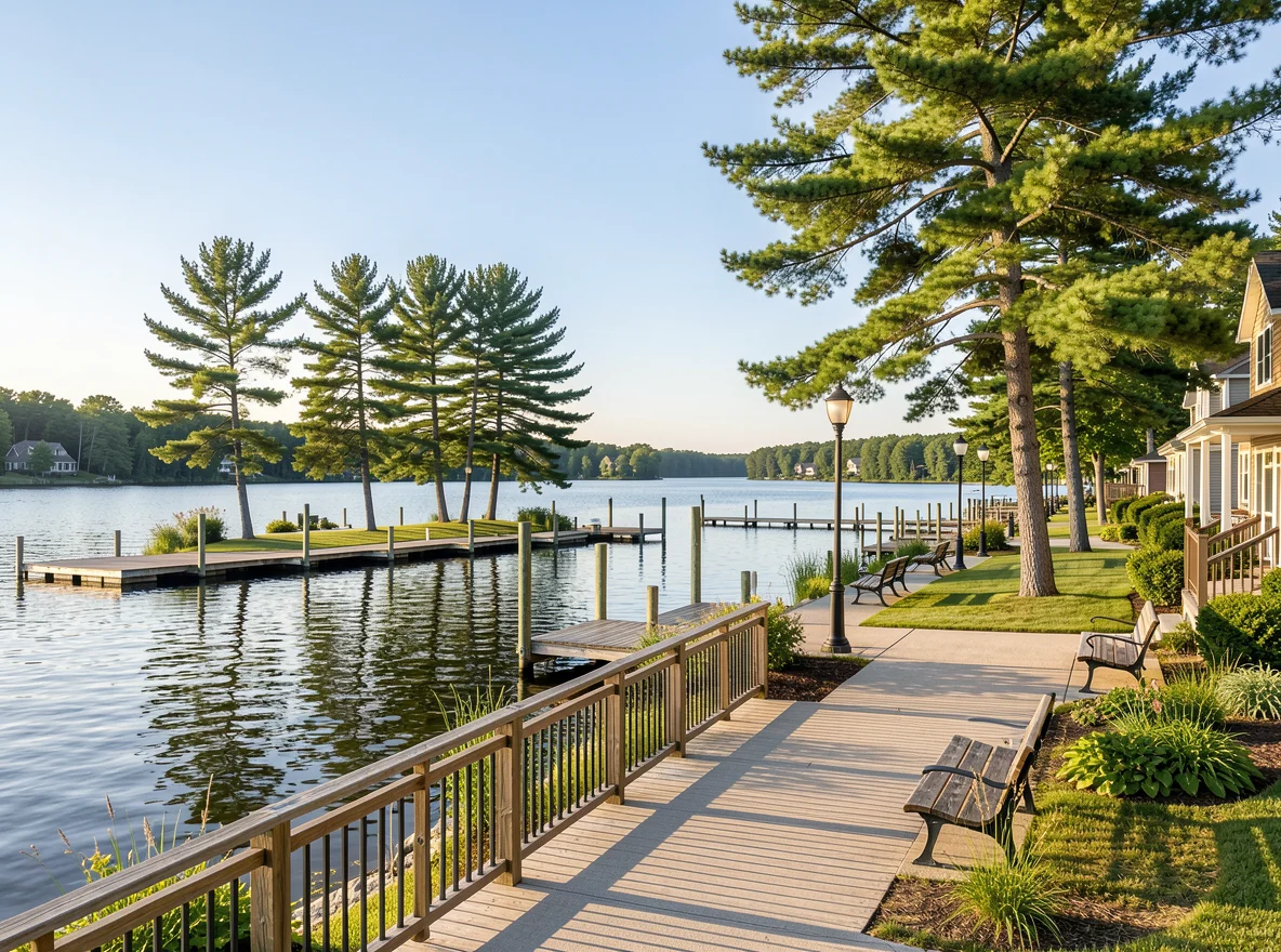 Lakeside view near Perham