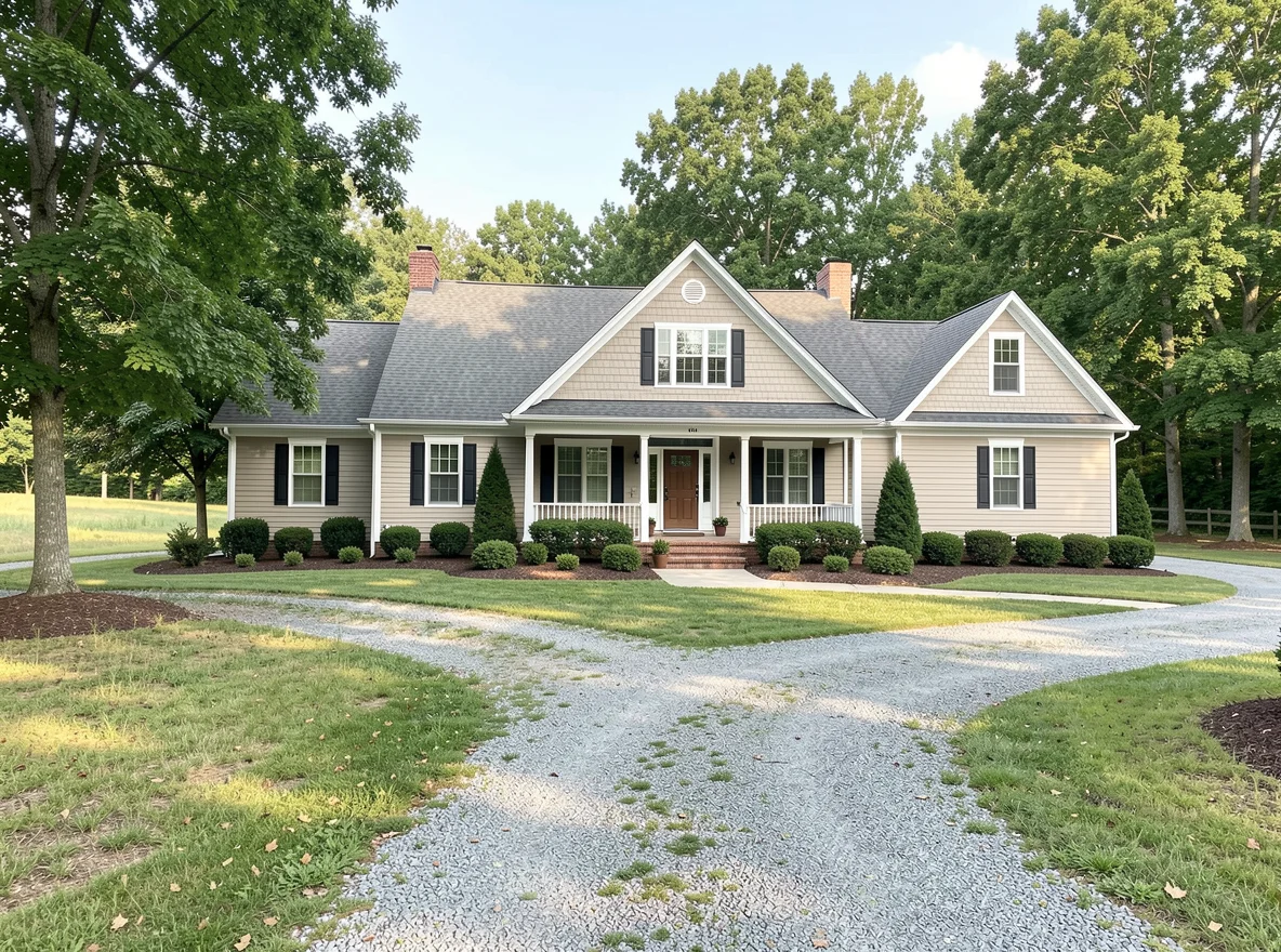 Rural homesite near Lynchburg