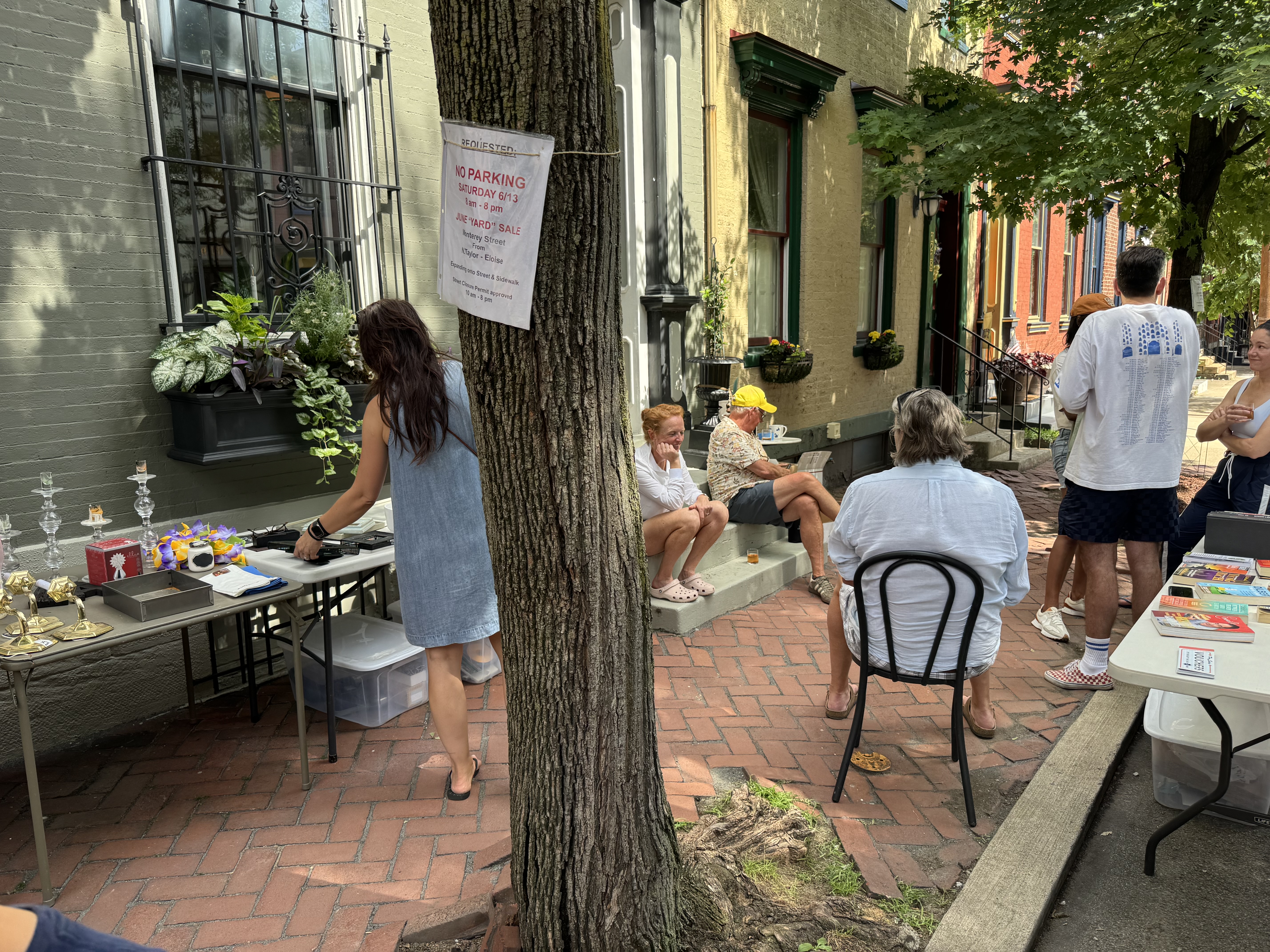 Yard sale near Mexican War Streets Homes