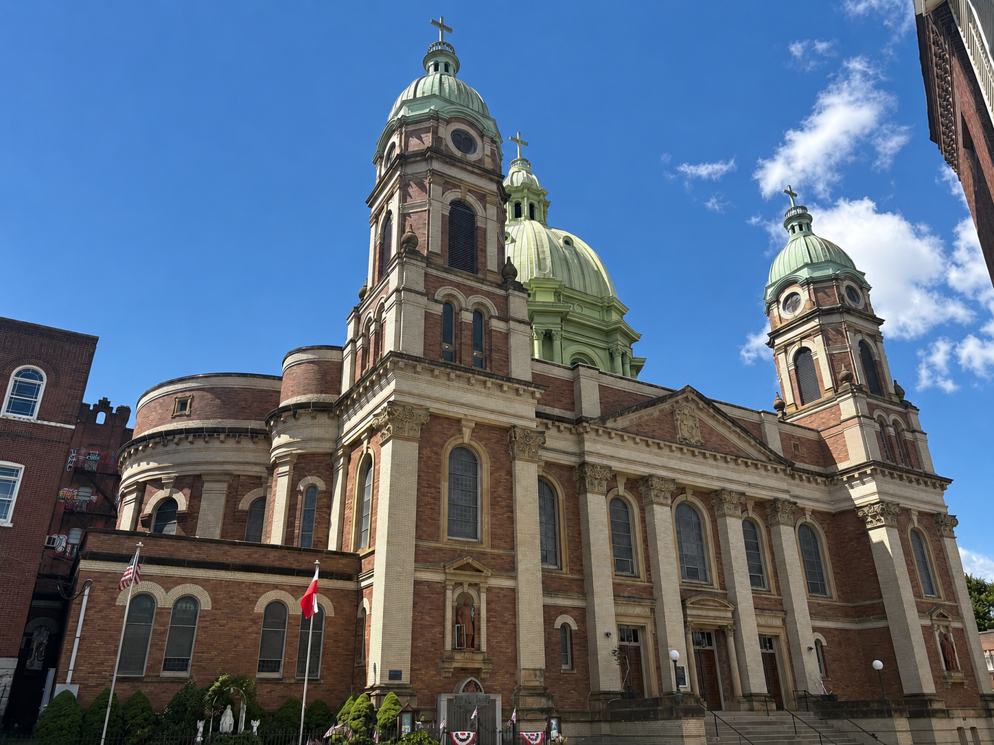 Immaculate Heart of Mary Church, Polish Hill's iconic landmark. Immaculate Heart of Mary Church near Polish Hill homes for sale