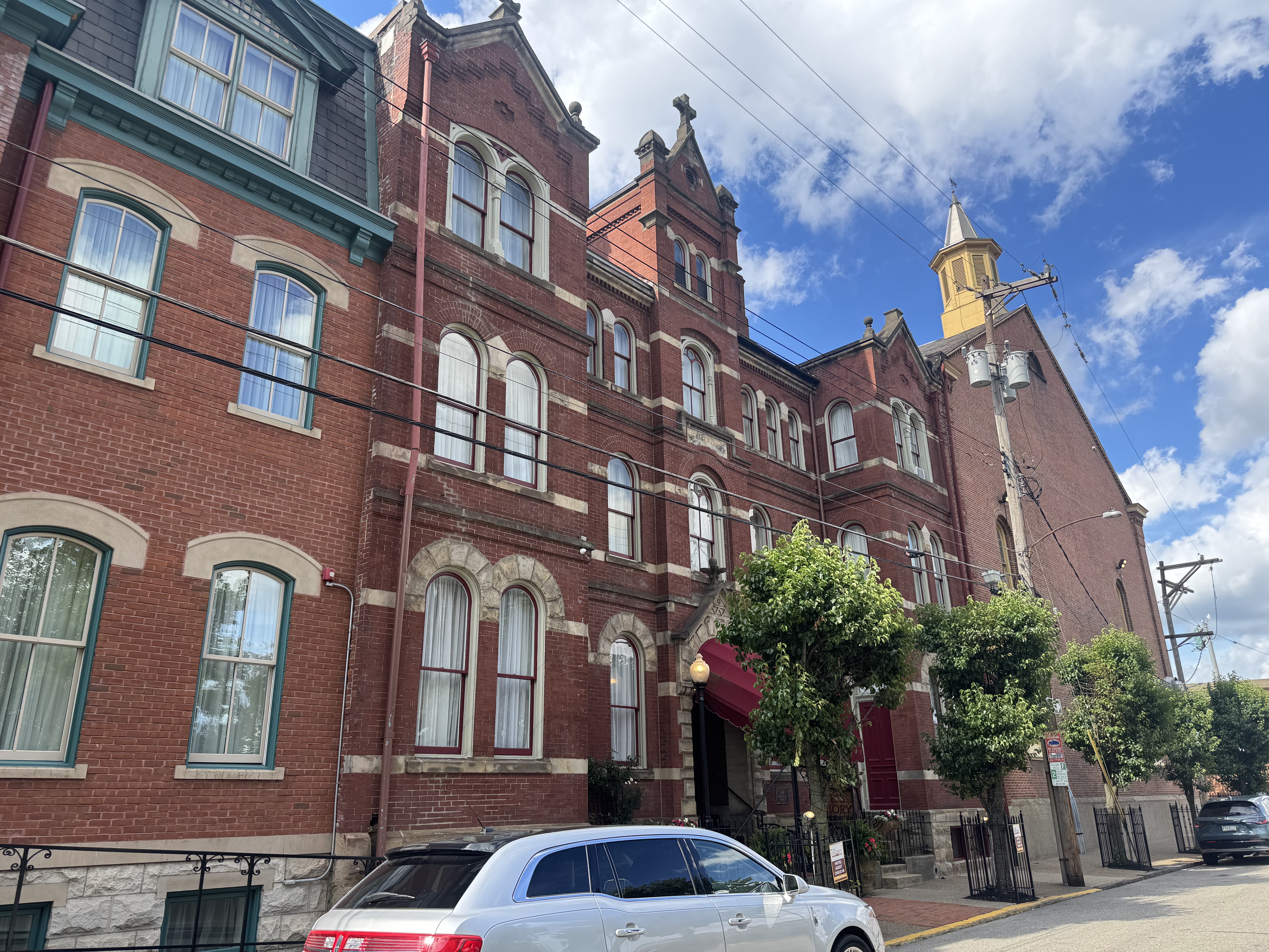 Historic landmark near Deutschtown Pittsburgh homes