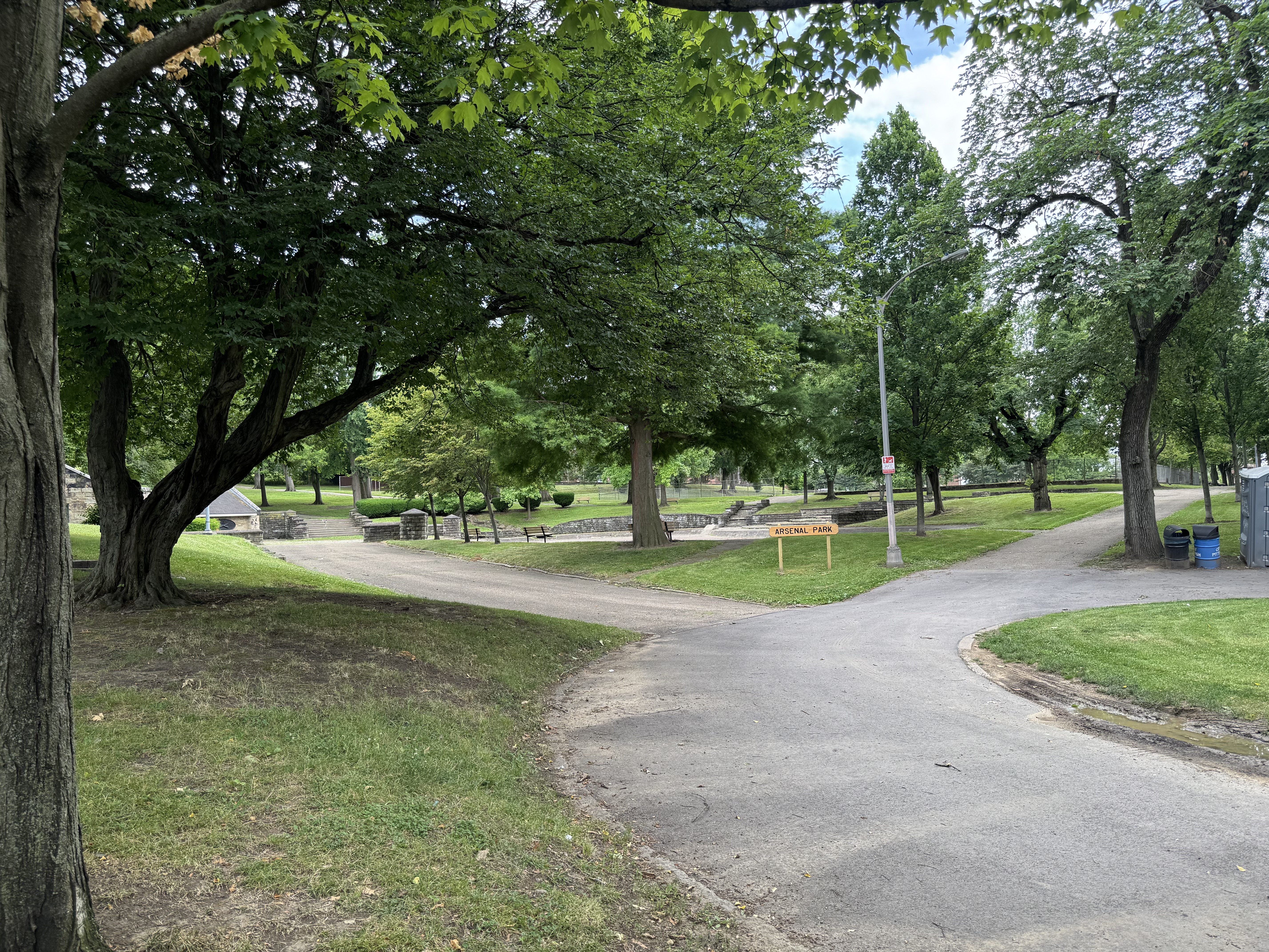 Arsenal Park, a central green space rooted in Lawrenceville's history Arsenal Park near Lawrenceville Pittsburgh homes