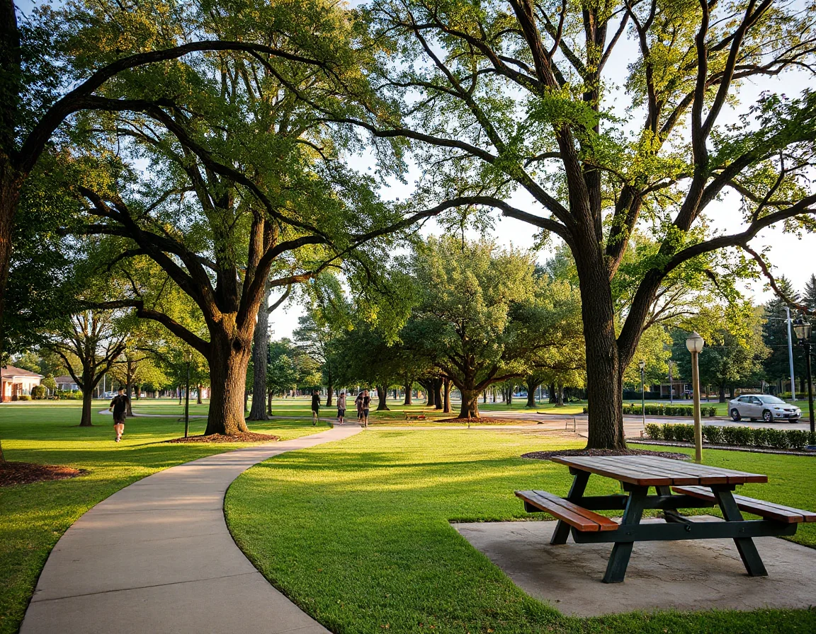 Neighborhood park in Plano