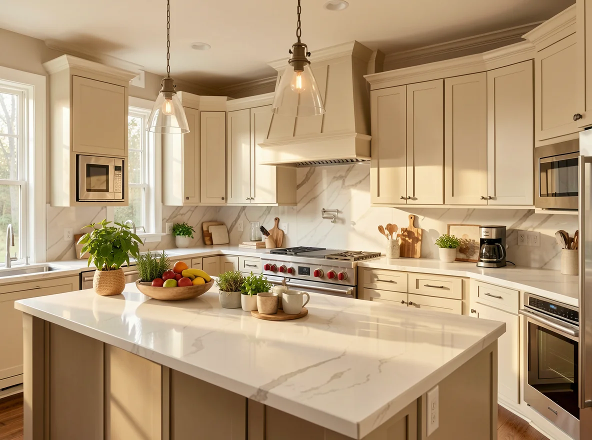 Updated move-up home kitchen in Baton Rouge