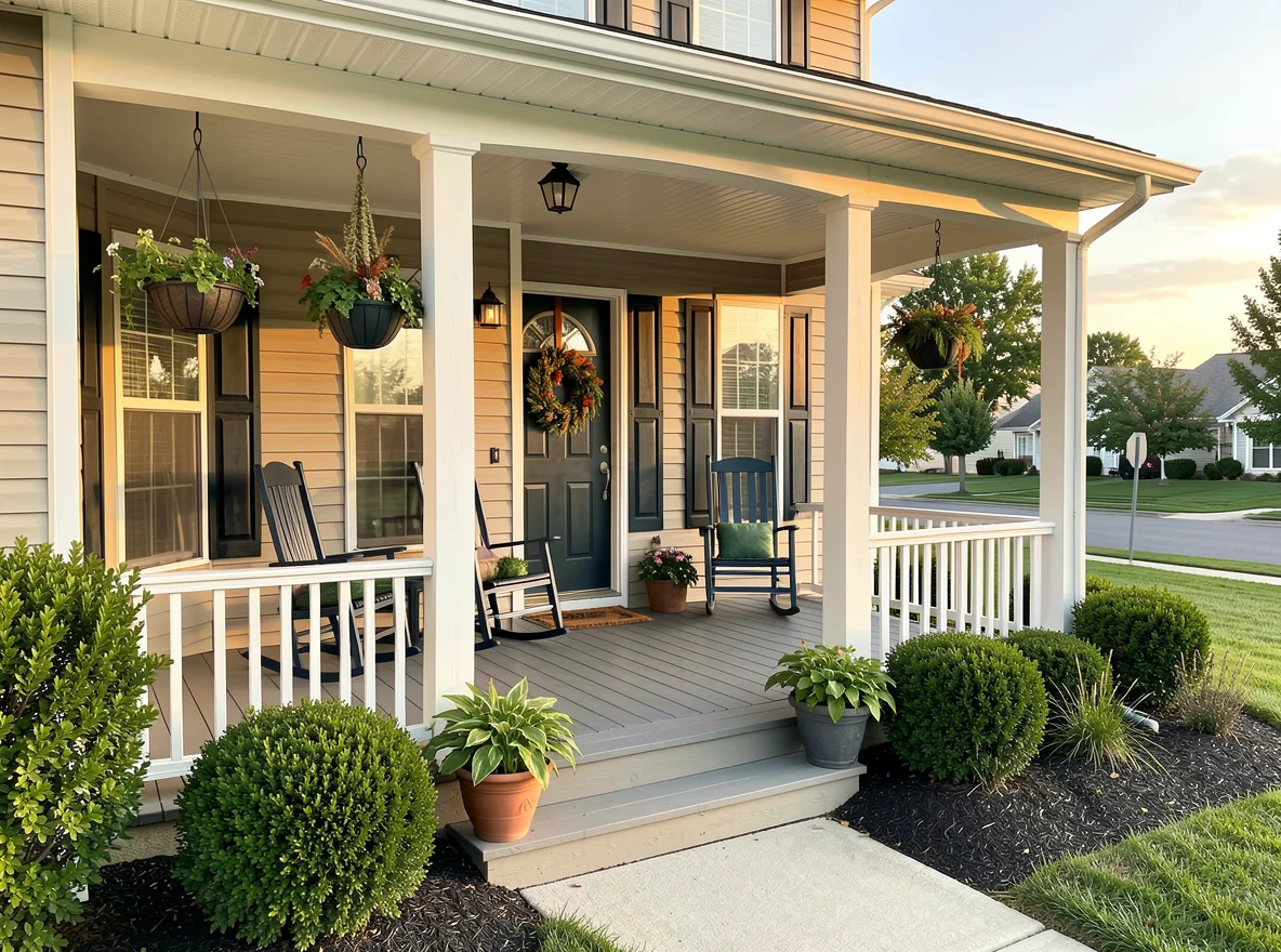 Well-kept home exterior showing curb appeal