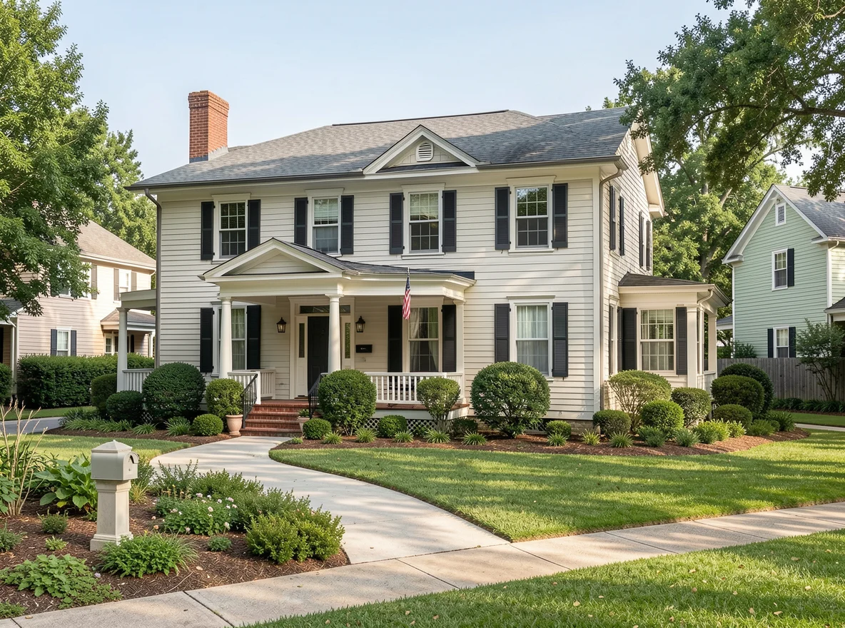 Historic home exterior in Garden District