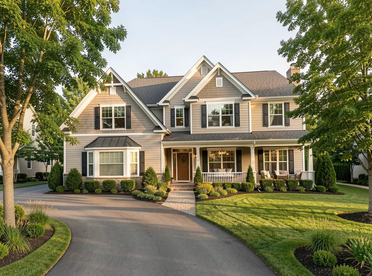 Oak Hills homes and neighborhood setting