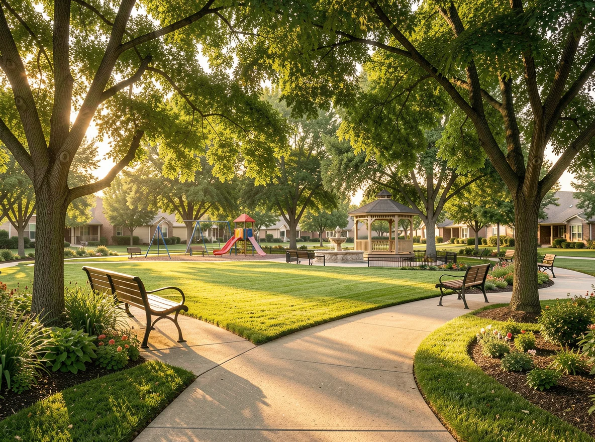 Materra neighborhood green space