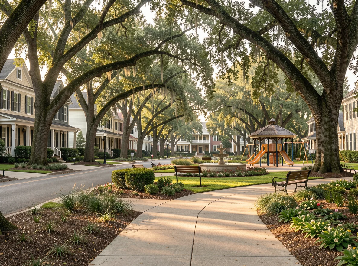 Tree-lined residential street in Goodwood and Mid City