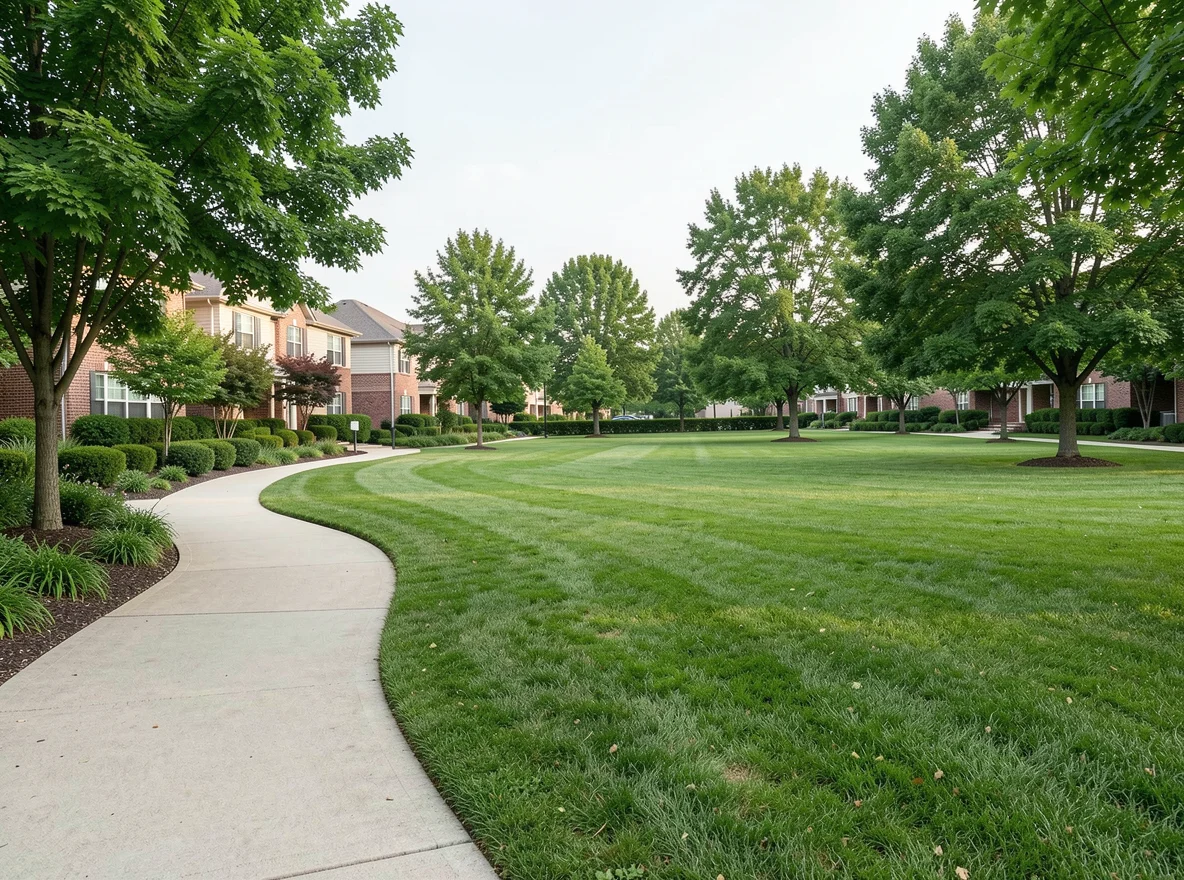 People-free neighborhood green space near Lexington Estates