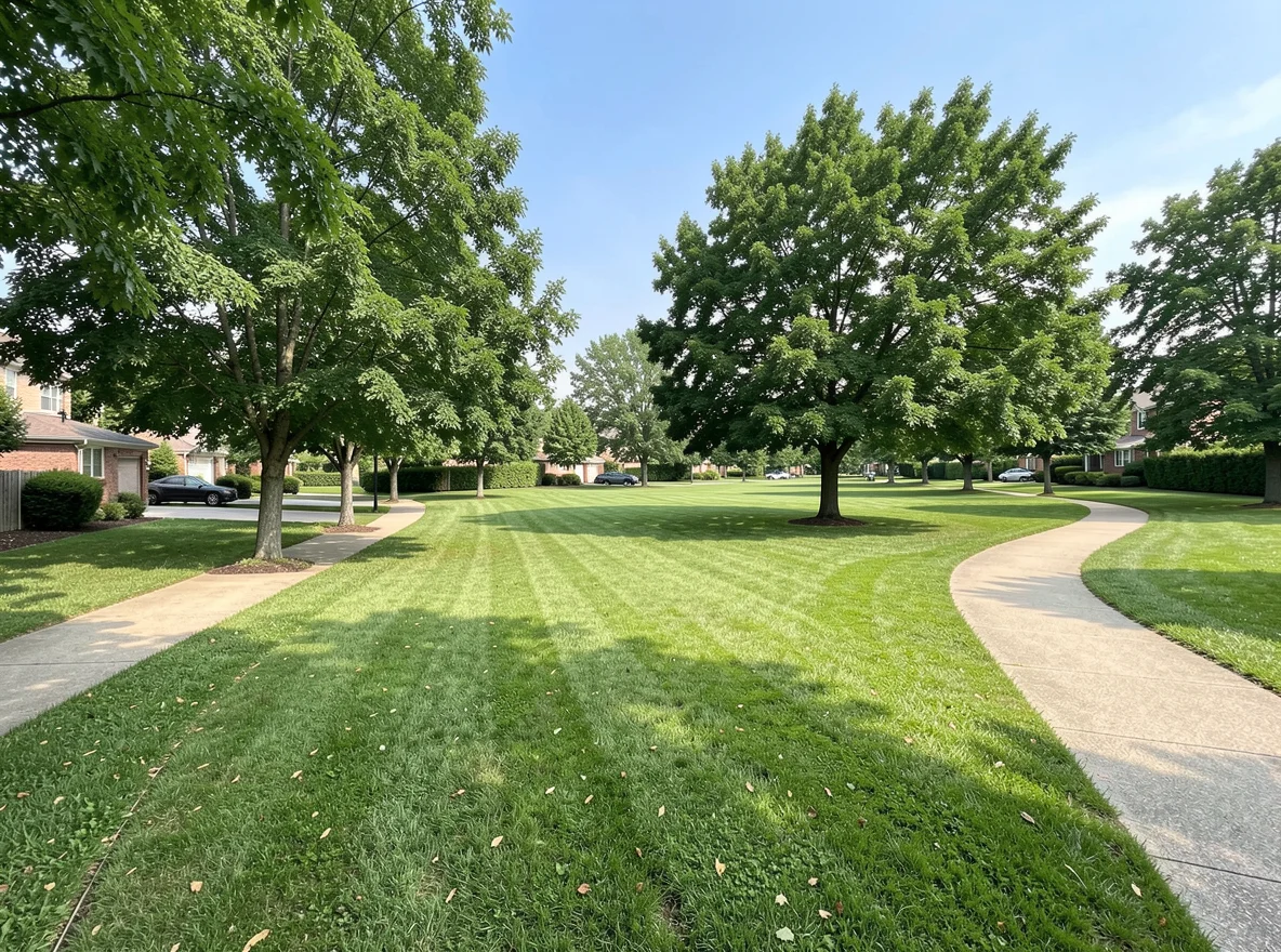 Nearby green space serving Carriagewood Estates
