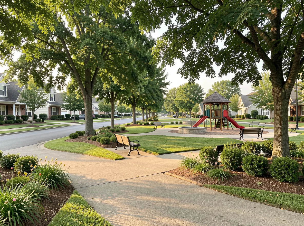People-free map-oriented neighborhood setting in Zachary
