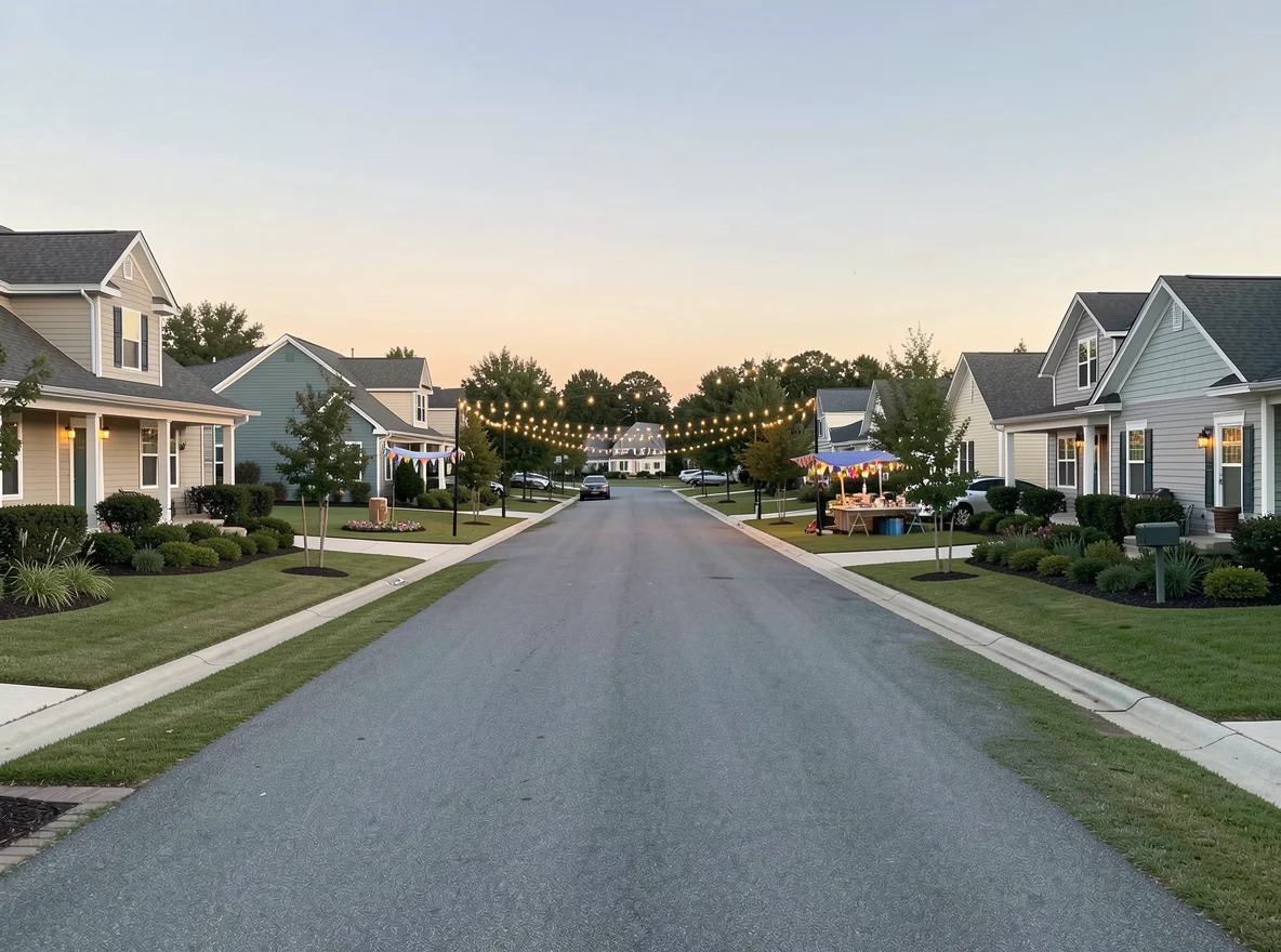 Neighborhood homes in Audubon Lakes