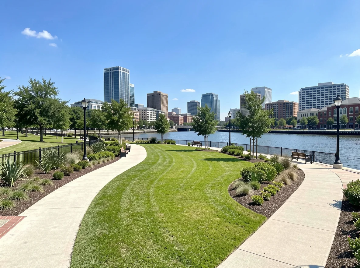 Green space near Azalea Lakes