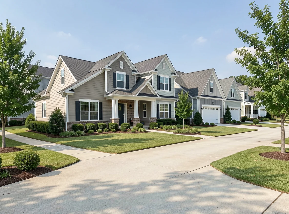 Belle Savanne homes and community setting
