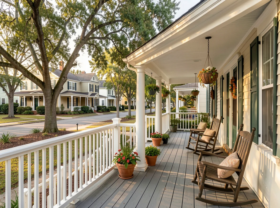 Garden District residential streetscape