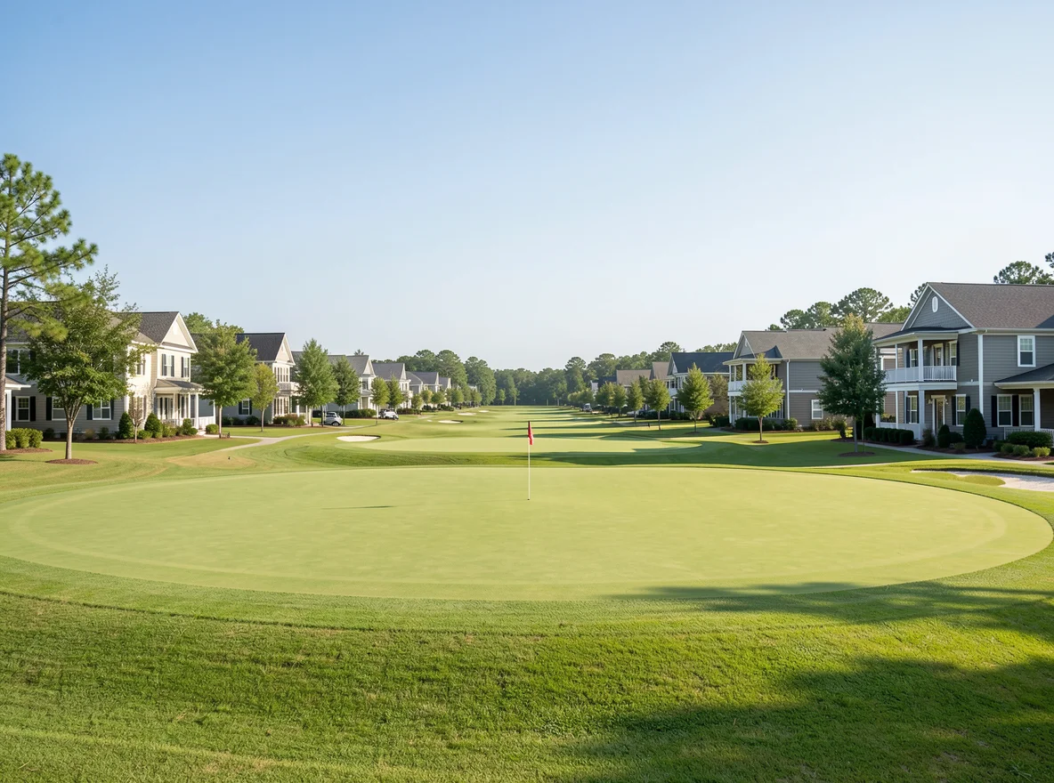 Pelican Point golf community landscape