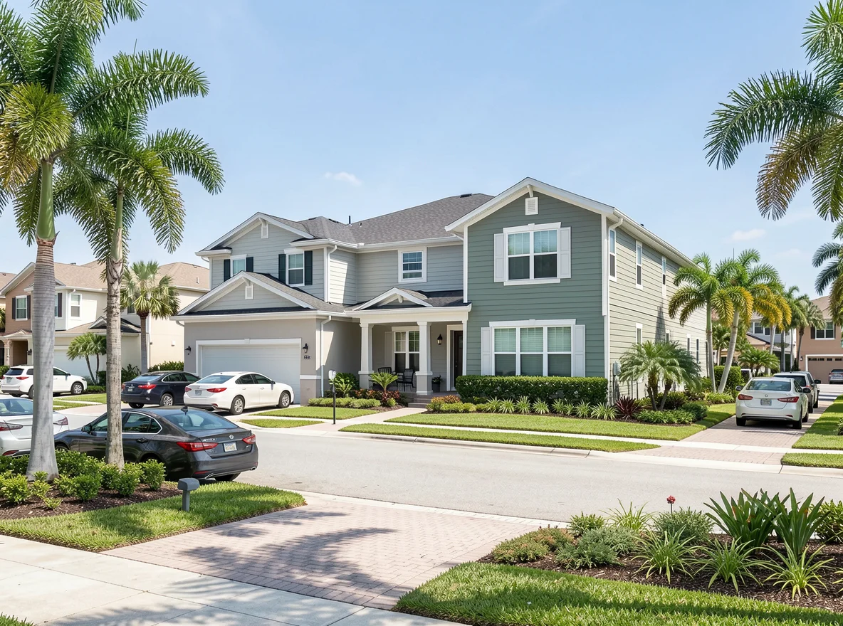 Fountainbleau homes and neighborhood setting