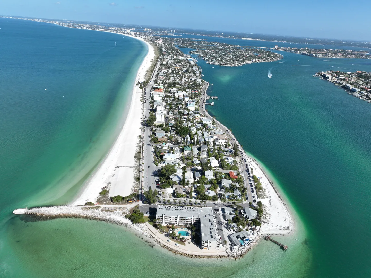 Drone photo - Pass a grill beach St Pete