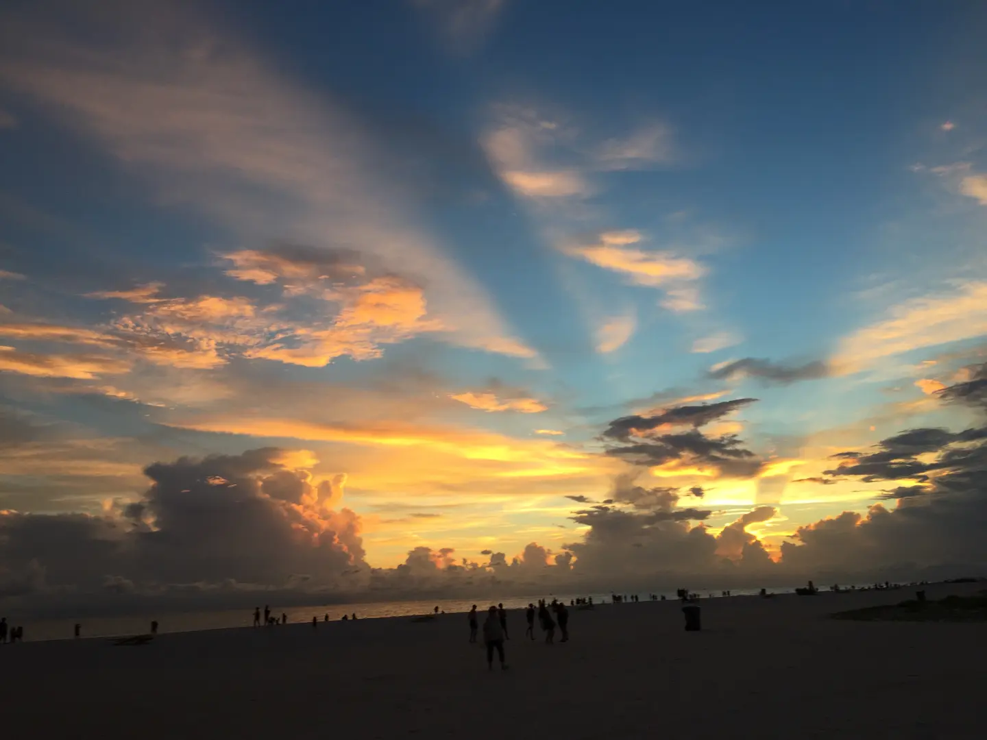 Treasure Island sunset