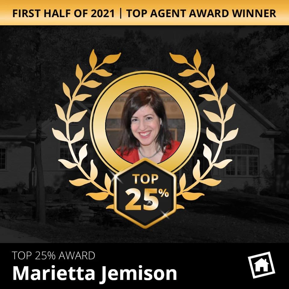 Marietta Jemison Ranks in Top 25% of HomeSnap Agents!