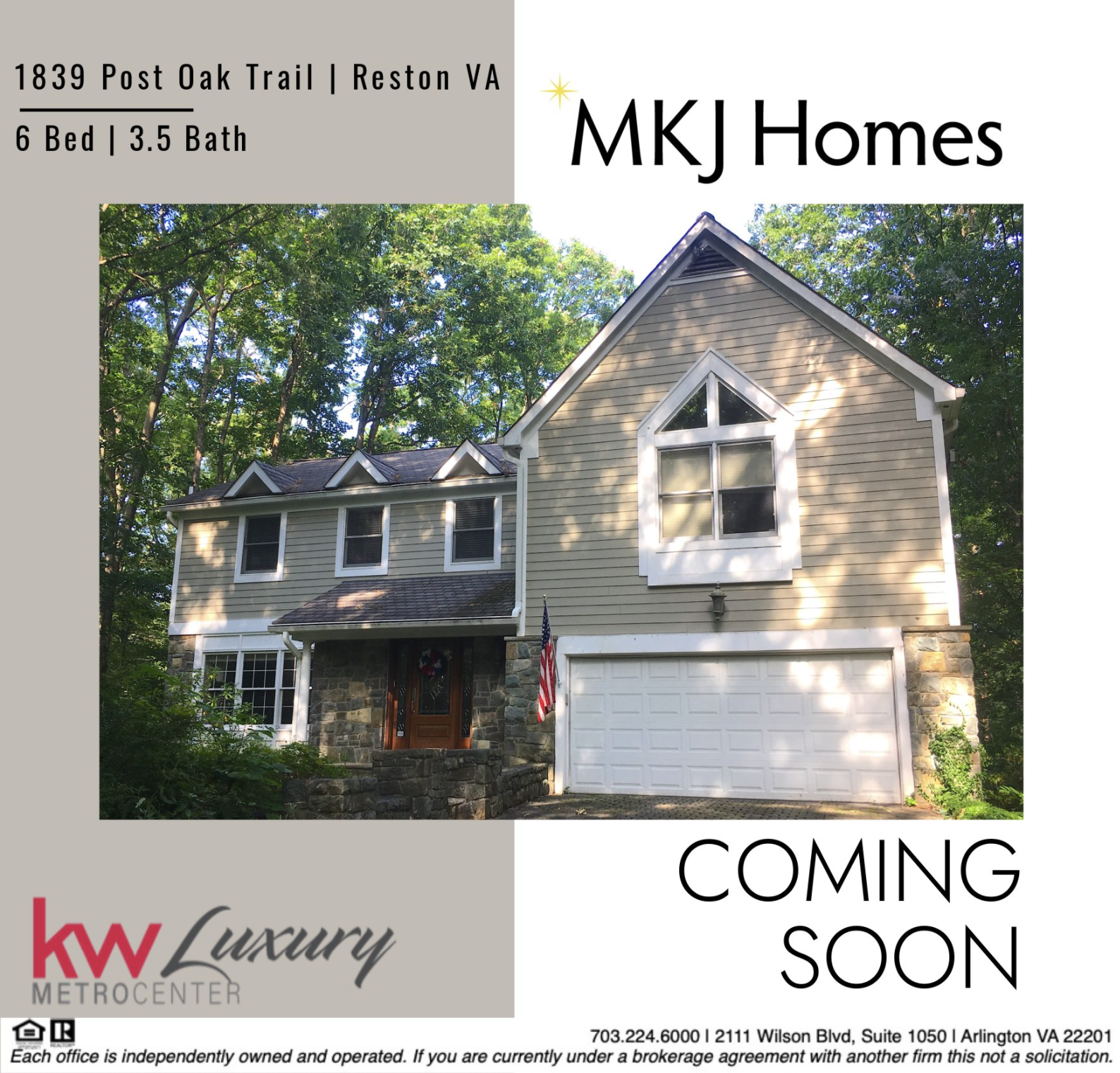 Custom Built Craftsman Coming Soon!  (Reston VA)