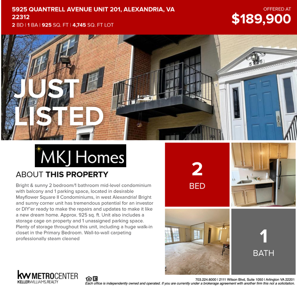 Just Listed! Huge Potential!