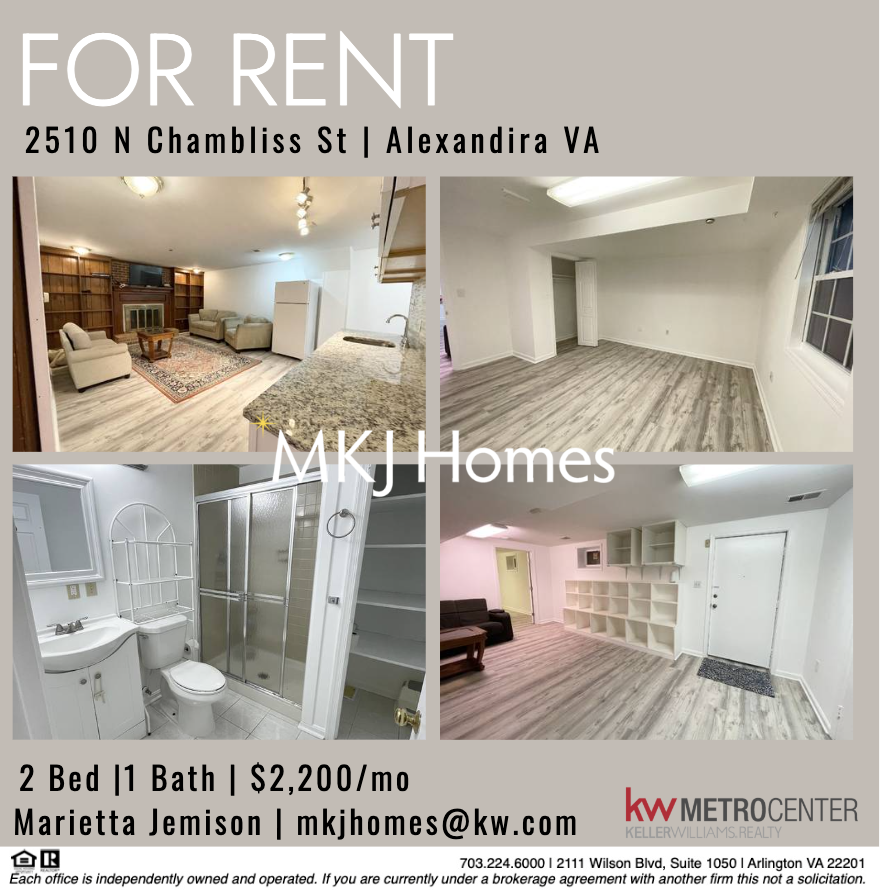 For Rent in West Alexandria. Available AUGUST 1