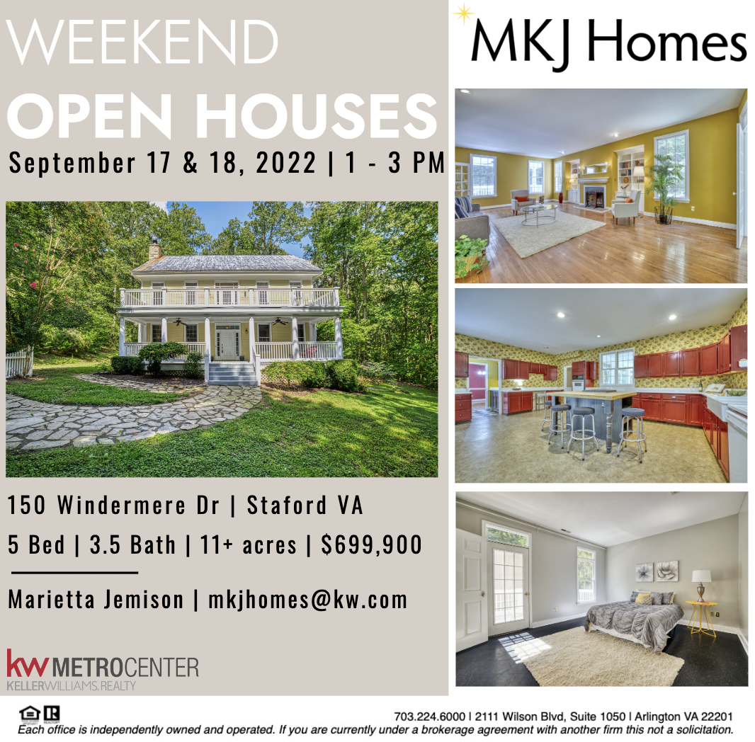 Just Listed in Stafford, VA! Custom Built Farmhouse on Over 11 acres!