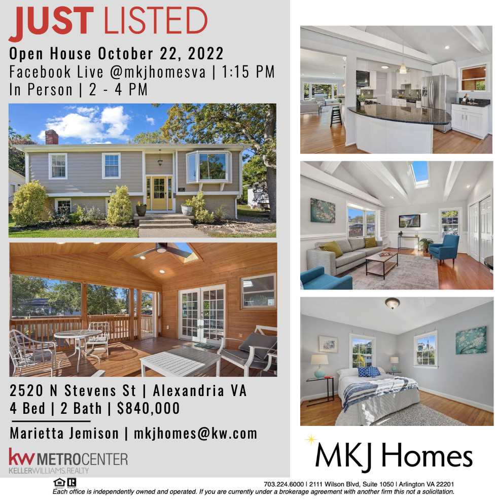 Just Listed! Beautiful Mid-Century Home in West Alexandria!