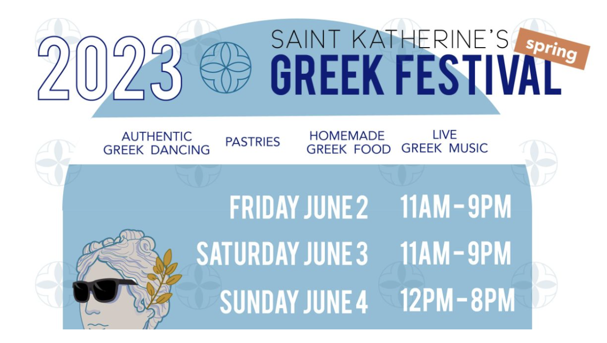 St. Katherine's Greek Food Festival is this Weekend!