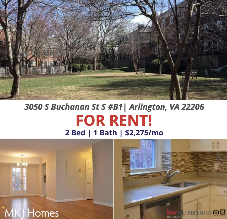 Available For Rent in Fairlington Village, Arlington, VA