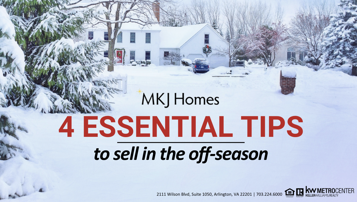 Unlock Real Estate Success the Off-Season: 4 Expert Tips to Sell Your Home!