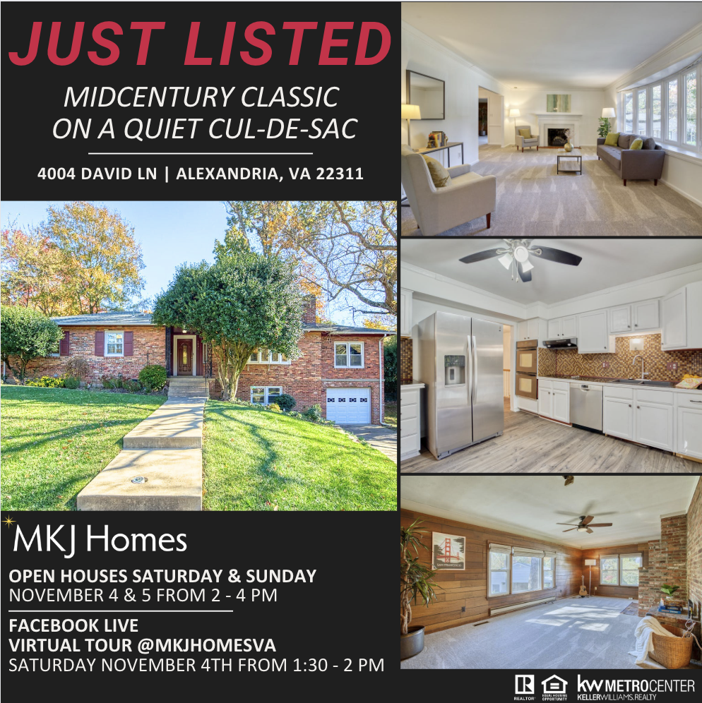 Just Listed! MIDCENTURY CLASSIC ON A QUIET CUL-DE-SAC!