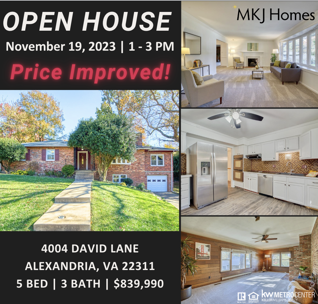 Price Improved in Dowden Terrace – Open House Sunday (11/19)