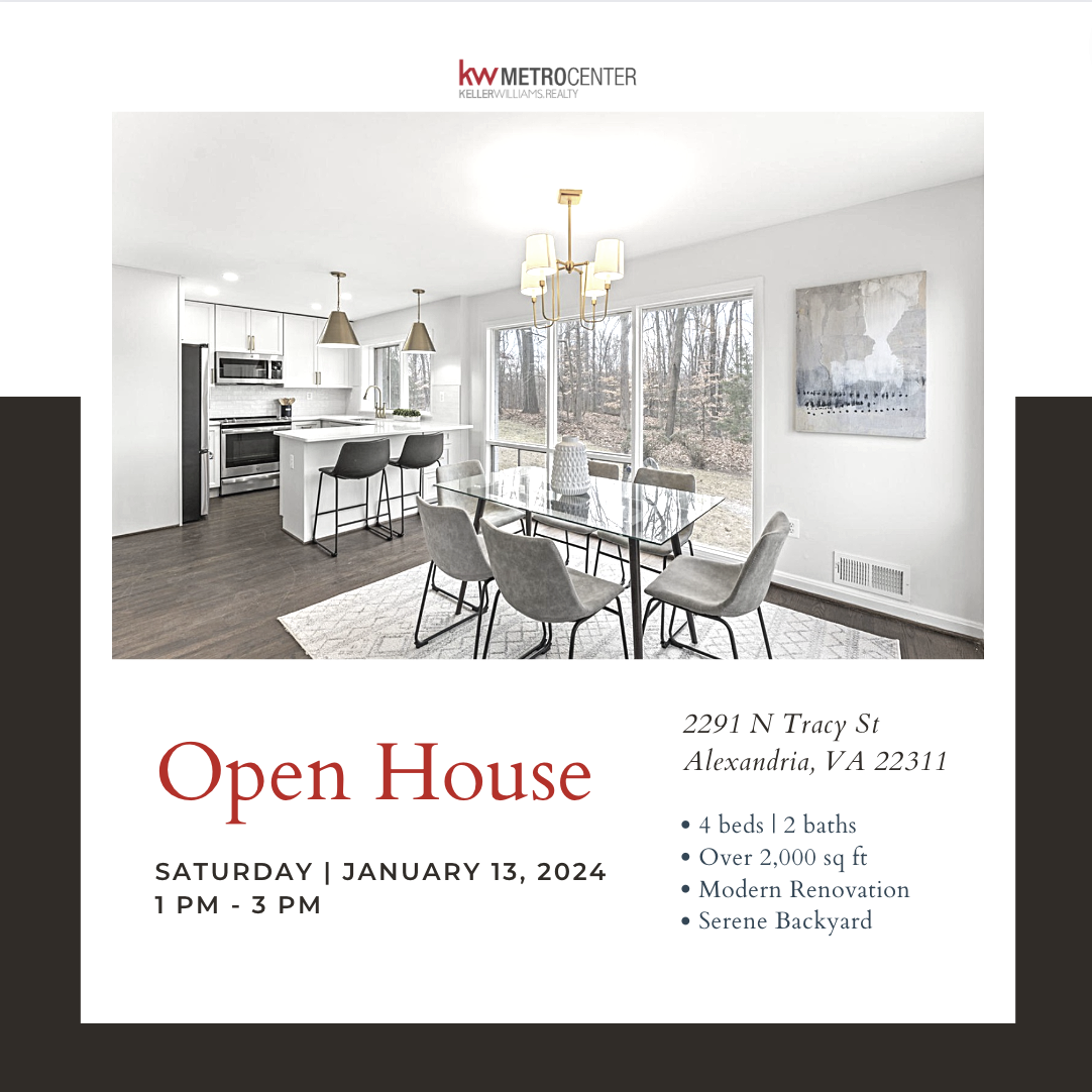 Meticulously Renovated SFH in Alexandria, VA! Open House Today!