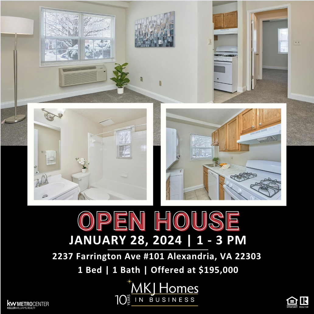 **SUNDAY OPEN HOUSE in Farrington Place – Delightful 1 Bed/1Bath Condo with Parking!
