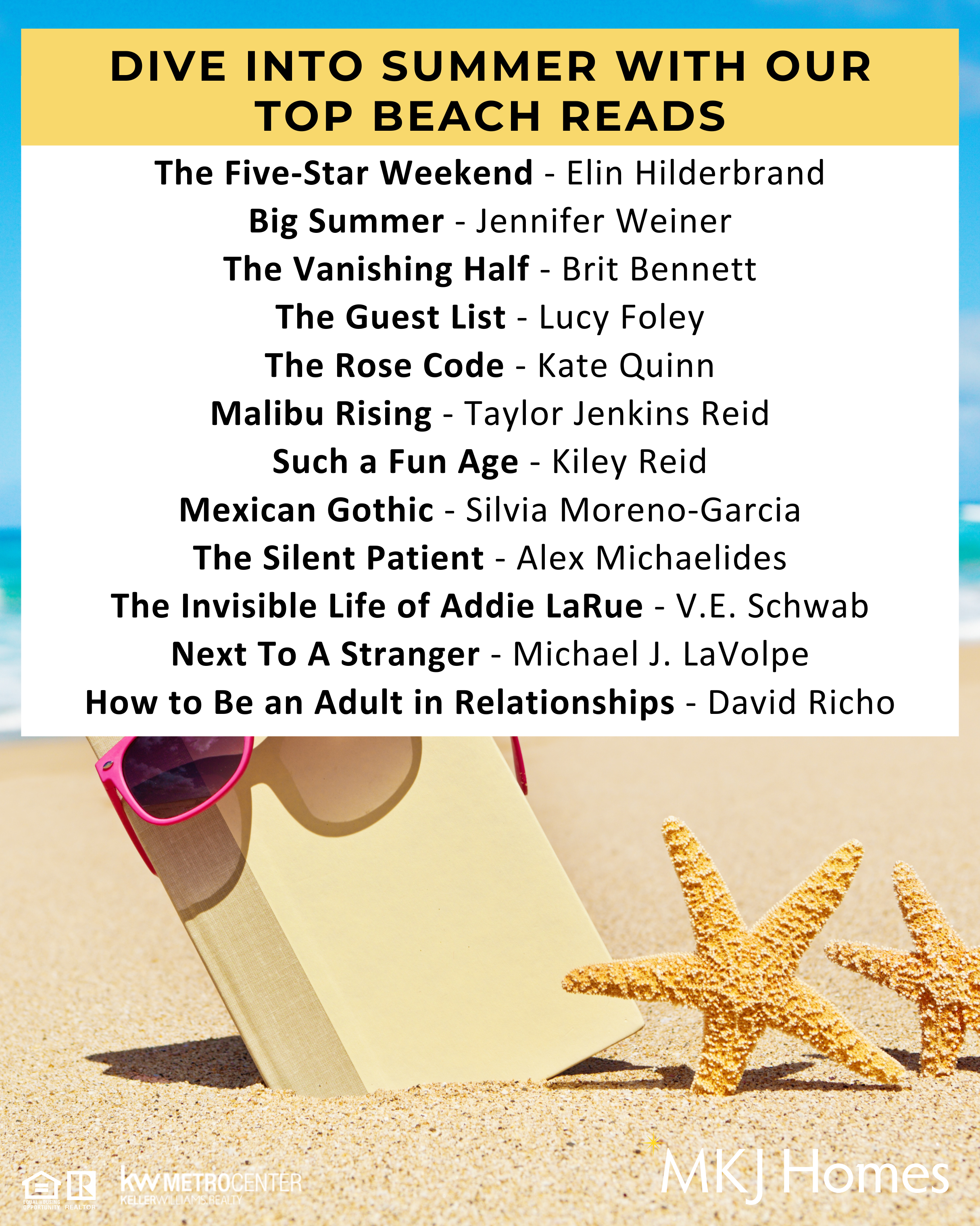 Dive Into Summer with Our Top Beach Reads