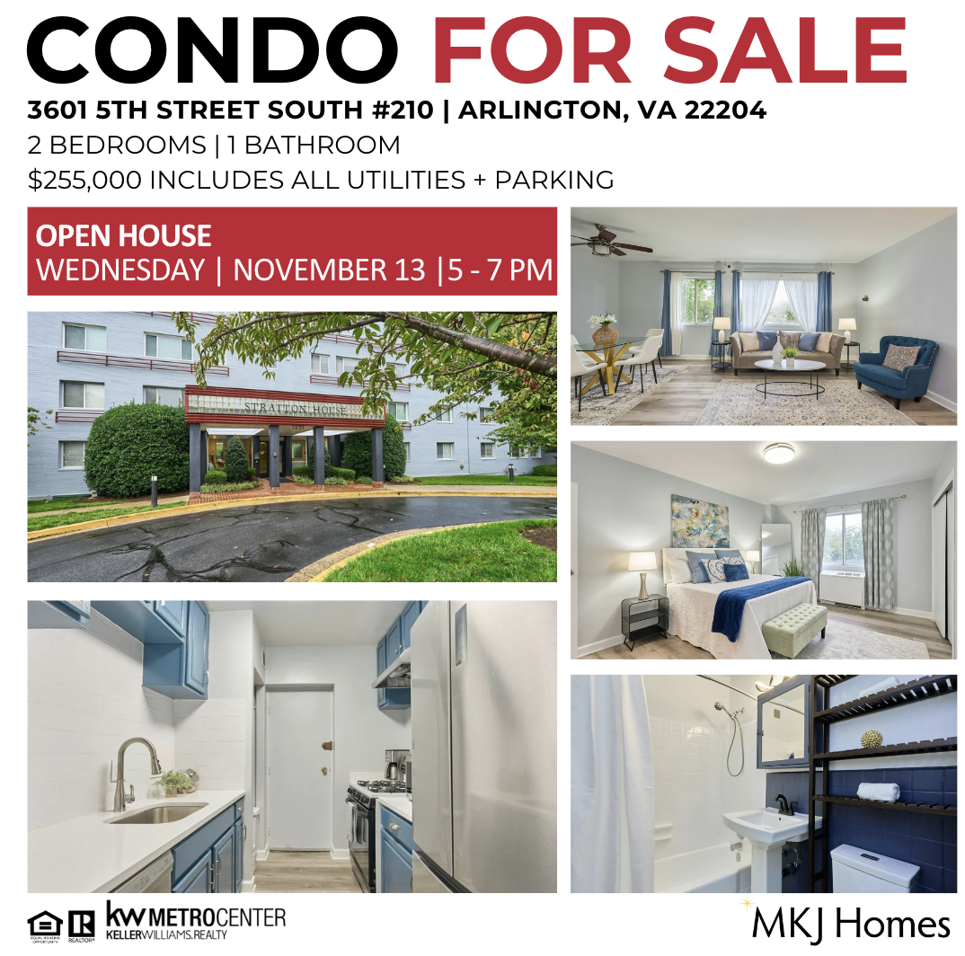 Lovely Condo For Sale in Arlington VA