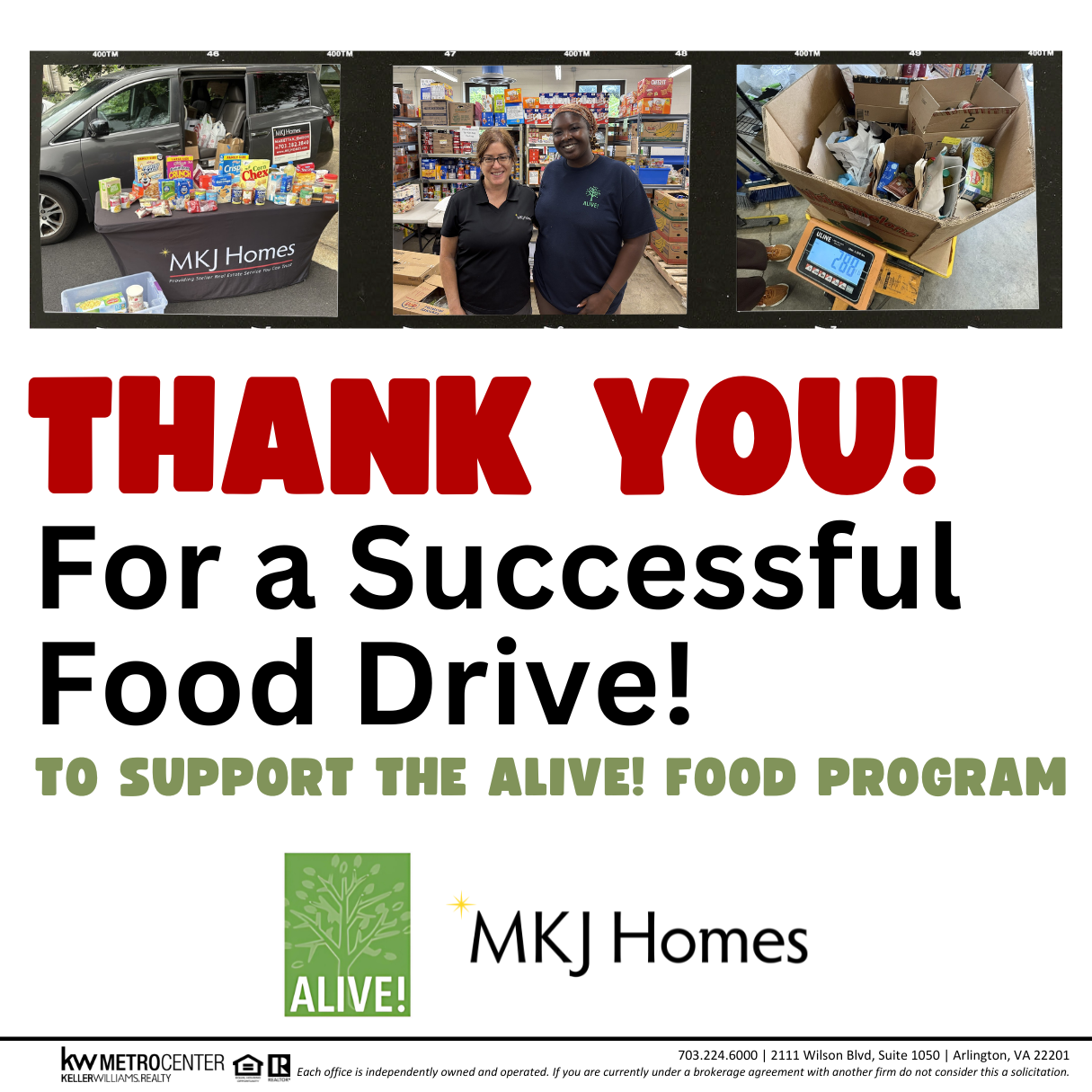 MKJ Homes Summer Food Drive: A Community Effort That Delivered Big Impact
