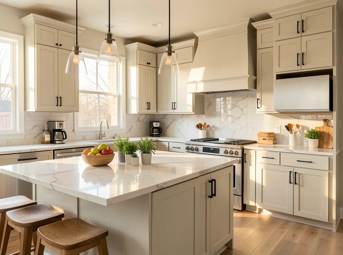 Bright updated kitchen